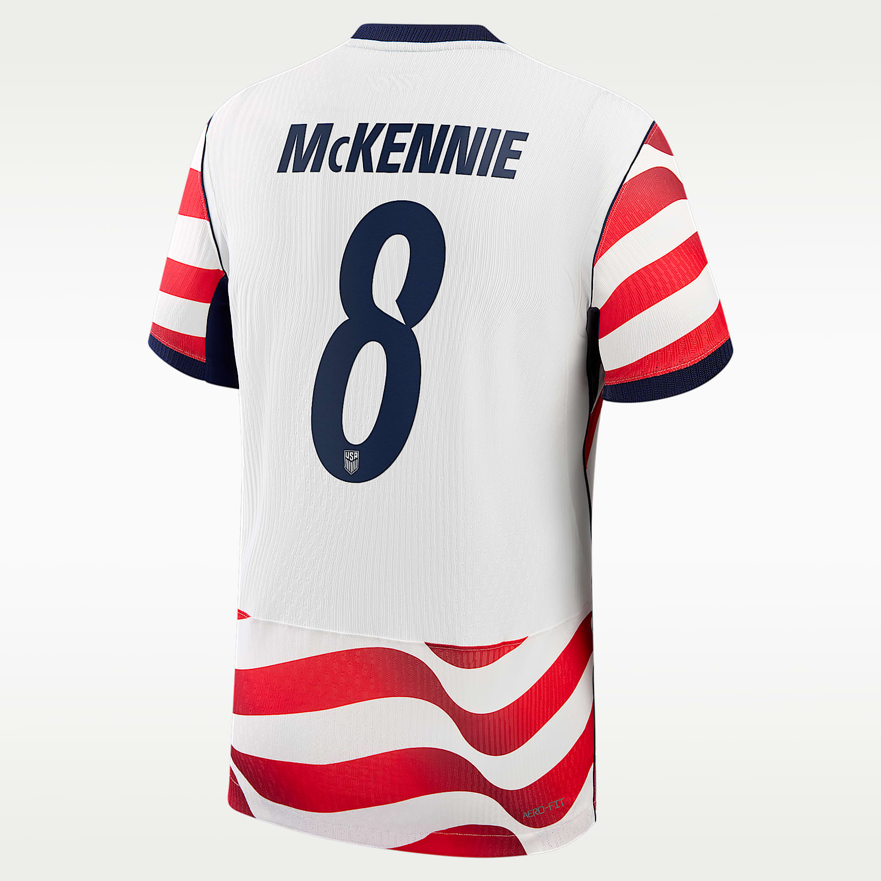 Weston McKennie USMNT 2026 Match Home Men's Nike Dri-FIT ADV